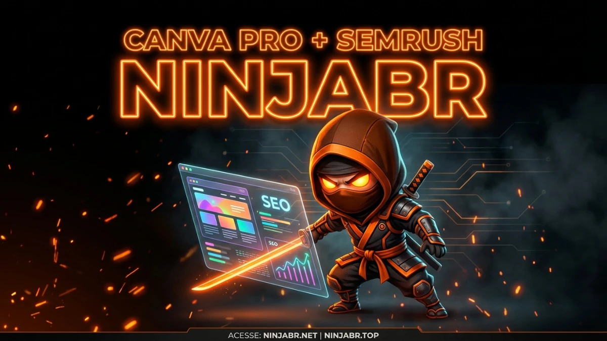 NinjaBR Canva Pro y Semrush Guru barato 2026