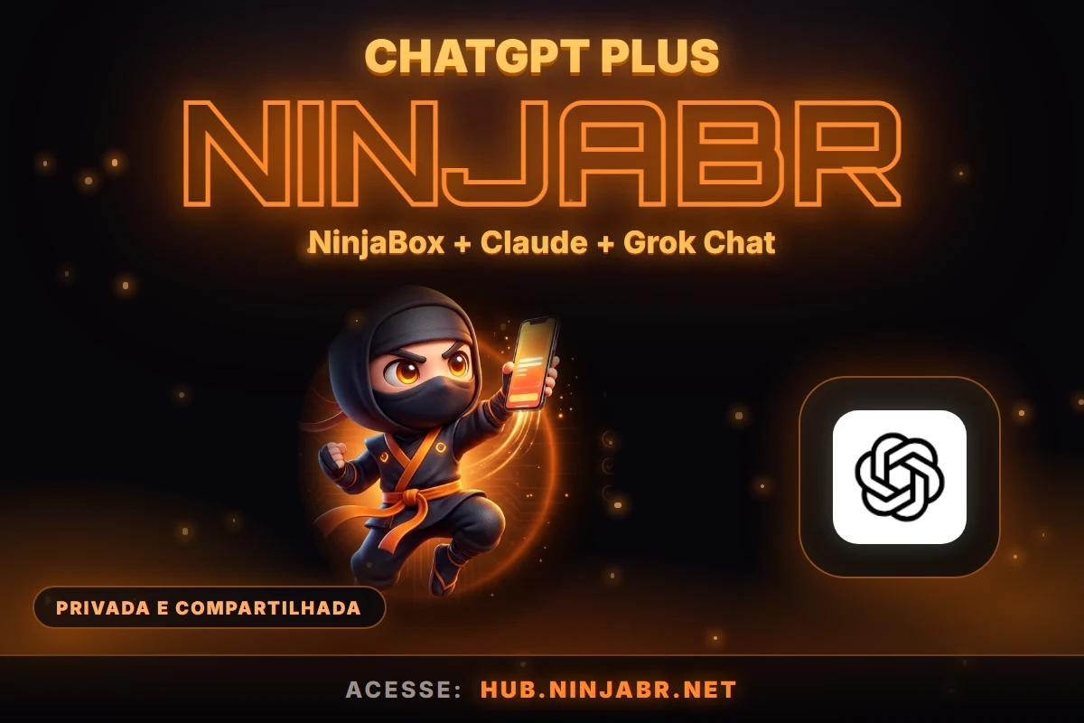 ChatGPT Plus no NinjaBR Hub, Chat IA