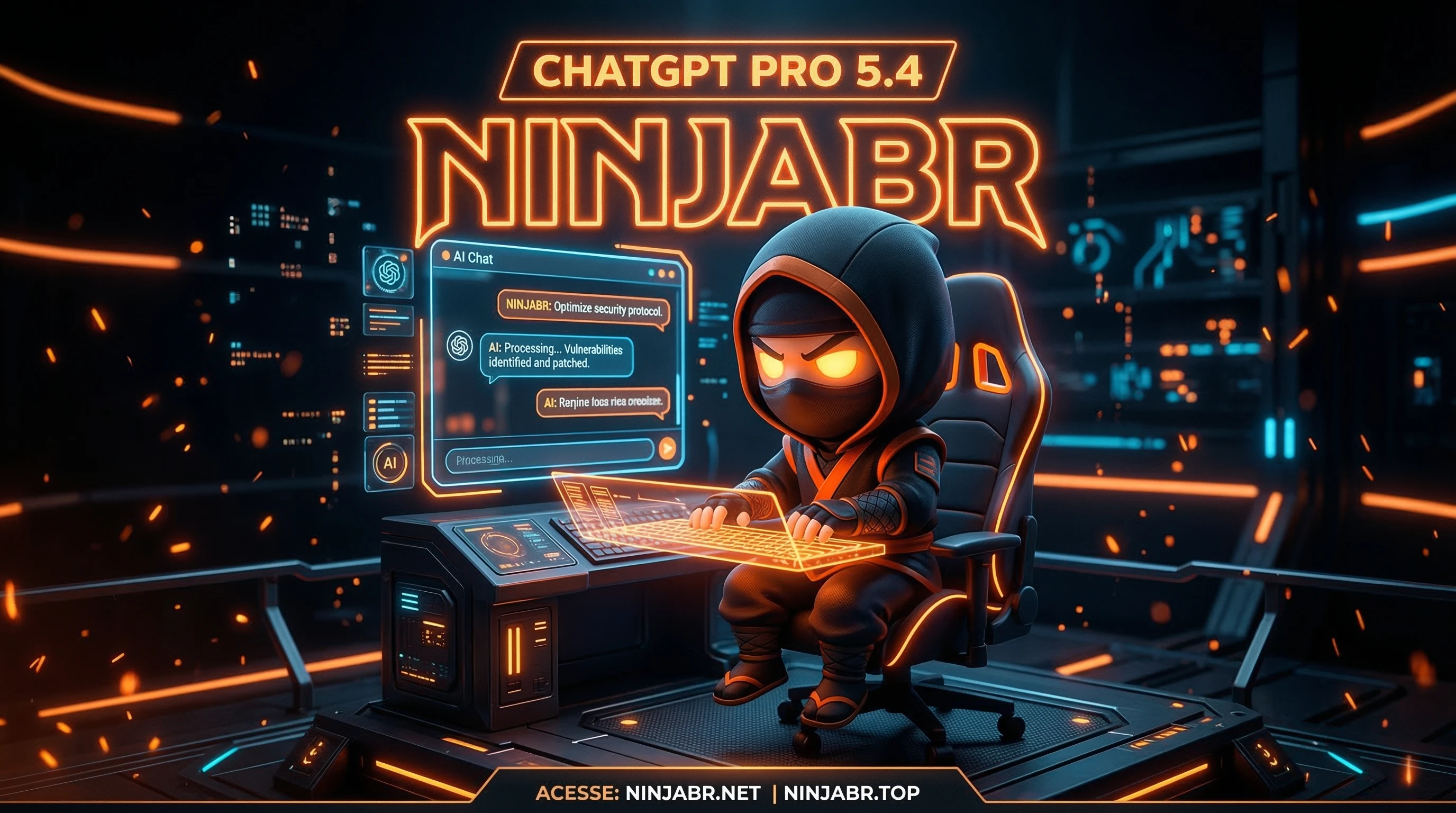 NinjaBR ChatGPT Pro 5.4 IA barato 2026