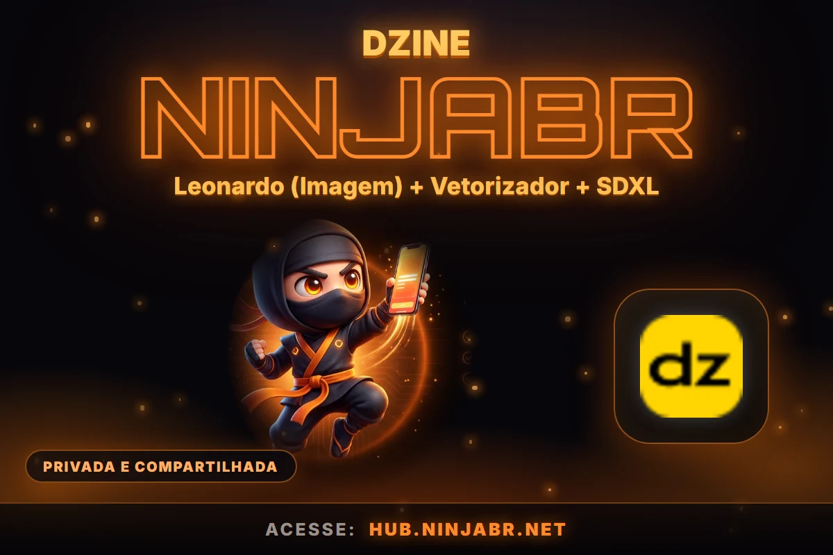 Dzine no NinjaBR Hub, Imagem IA