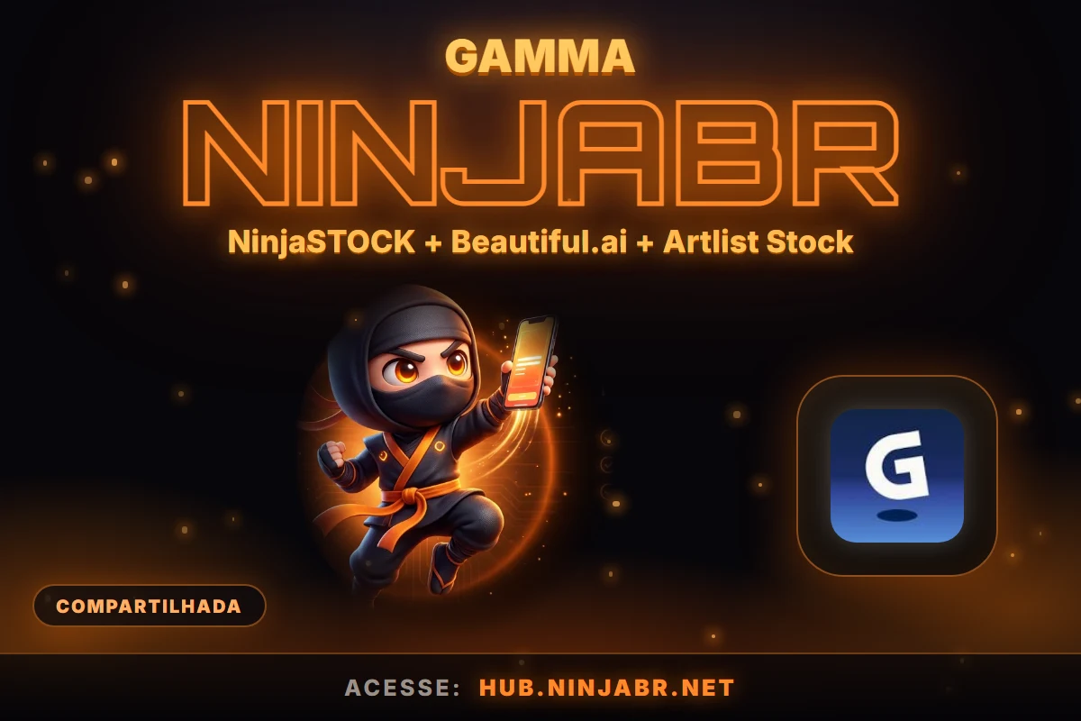 Gamma no NinjaBR Hub, Design & Apresentações